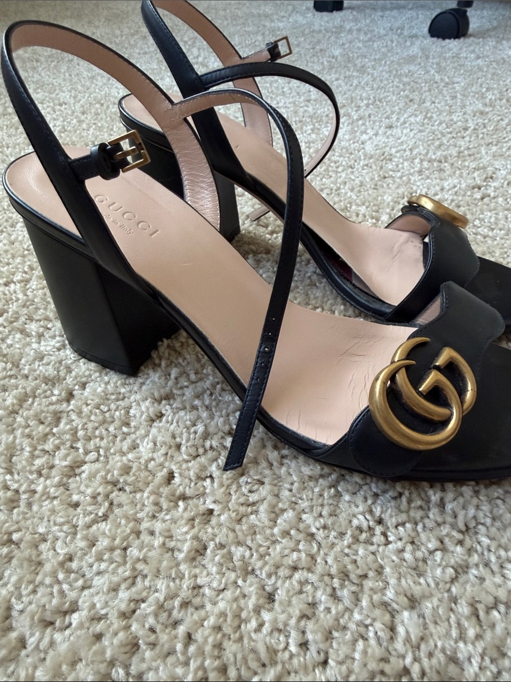 gucci gg marmont sandals - Picture 2 of 3